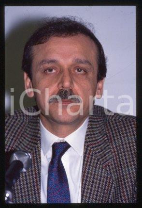35mm vintage slide* 1991 ca MILAN Palestinian politician Yasser ABED RABBO (10)