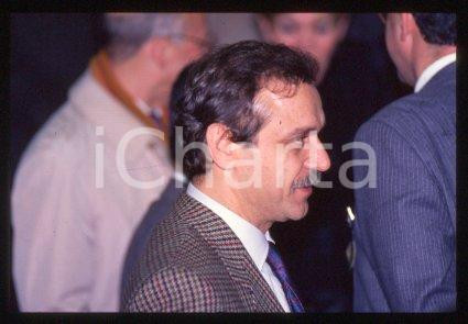35mm vintage slide* 1991 ca MILAN Palestinian politician Yasser ABED RABBO (18)