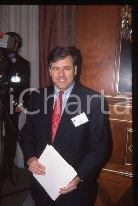 35mm vintage slide* 1999 ca MILAN Portrait of a banker Josef ACKERMANN (5)