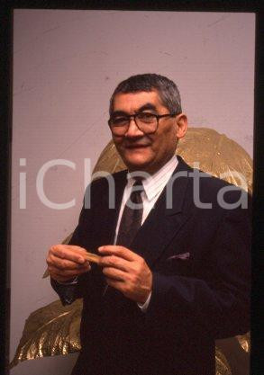 35mm vintage slide* 1990 ca THEATER Portrait of director Anthony CURIEL (8)