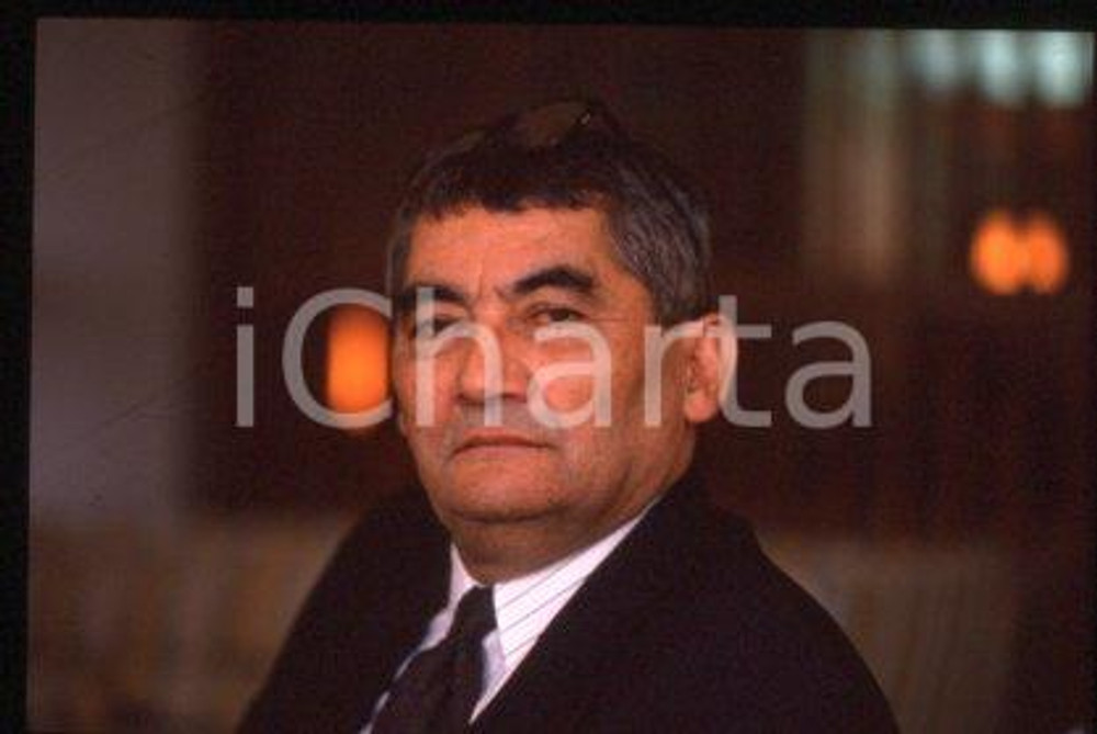 35mm vintage slide* 1990 ca THEATER Portrait of director Anthony CURIEL (12)