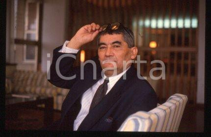 35mm vintage slide* 1990 ca THEATER Portrait of director Anthony CURIEL (15)