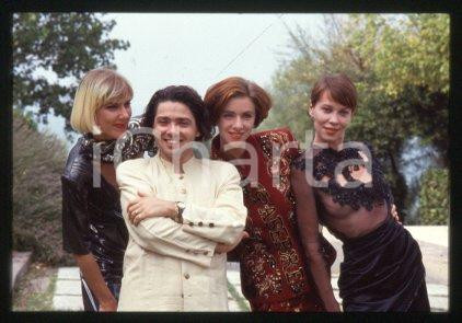 35mm vintage slide* 1994 ca COMO Russian fashion designer Valentin YUDASHKIN 19