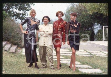 35mm vintage slide* 1994 ca COMO Russian fashion designer Valentin YUDASHKIN 20