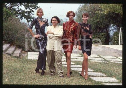 35mm vintage slide* 1994 ca COMO Russian fashion designer Valentin YUDASHKIN 21