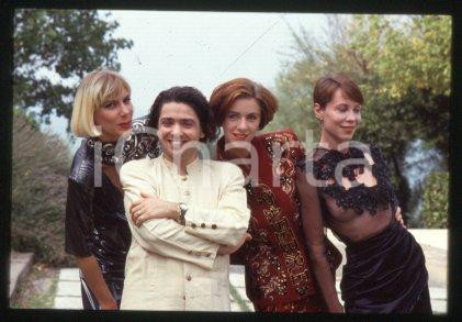 35mm vintage slide* 1994 ca COMO Russian fashion designer Valentin YUDASHKIN 23