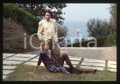 35mm vintage slide* 1994 ca COMO Russian fashion designer Valentin YUDASHKIN 24