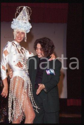 35mm vintage slide* 1994 ca COMO Russian fashion designer Valentin YUDASHKIN 25