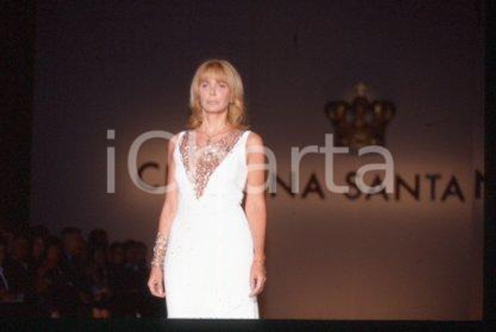 35mm vintage slide* 1995 ca FASHION a stylist Cristina SANTANDREA (1)