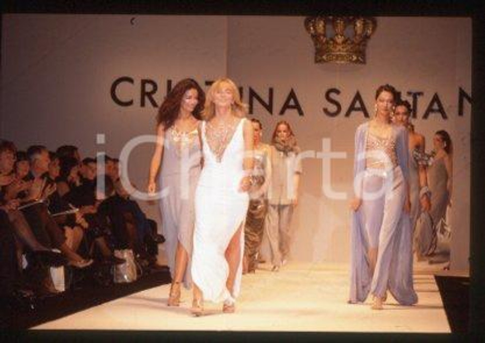 35mm vintage slide* 1995 ca FASHION collections of Cristina SANTANDREA (2)