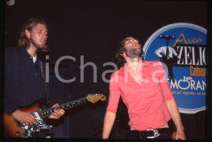 35mm vintage slide* 1998 ca ZELIG CABARET ITALY American singer Andrew DORFF 10