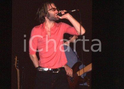 35mm vintage slide* 1998 ca ZELIG CABARET ITALY American singer Andrew DORFF 12