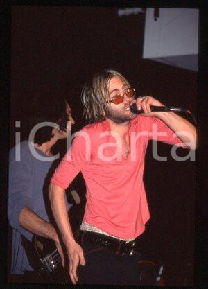 35mm vintage slide* 1998 ca ZELIG CABARET ITALY American singer Andrew DORFF 19