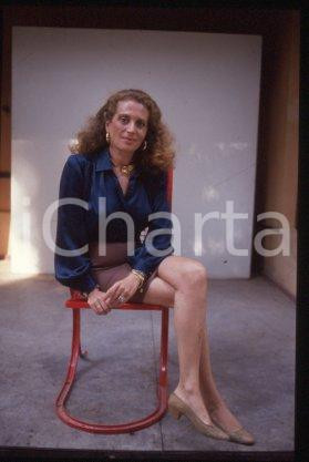 35mm vintage slide* 1986 ca MILAN Fashion designer Raffaella CURIEL (17)