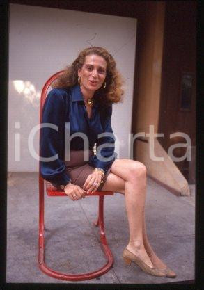 35mm vintage slide* 1986 ca MILAN Fashion designer Raffaella CURIEL (18)