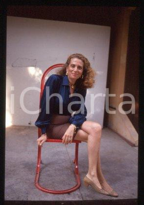 35mm vintage slide* 1986 ca MILAN Fashion designer Raffaella CURIEL (19)