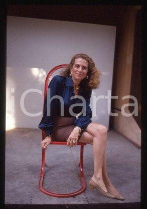 35mm vintage slide* 1986 ca MILAN Fashion designer Raffaella CURIEL (20)