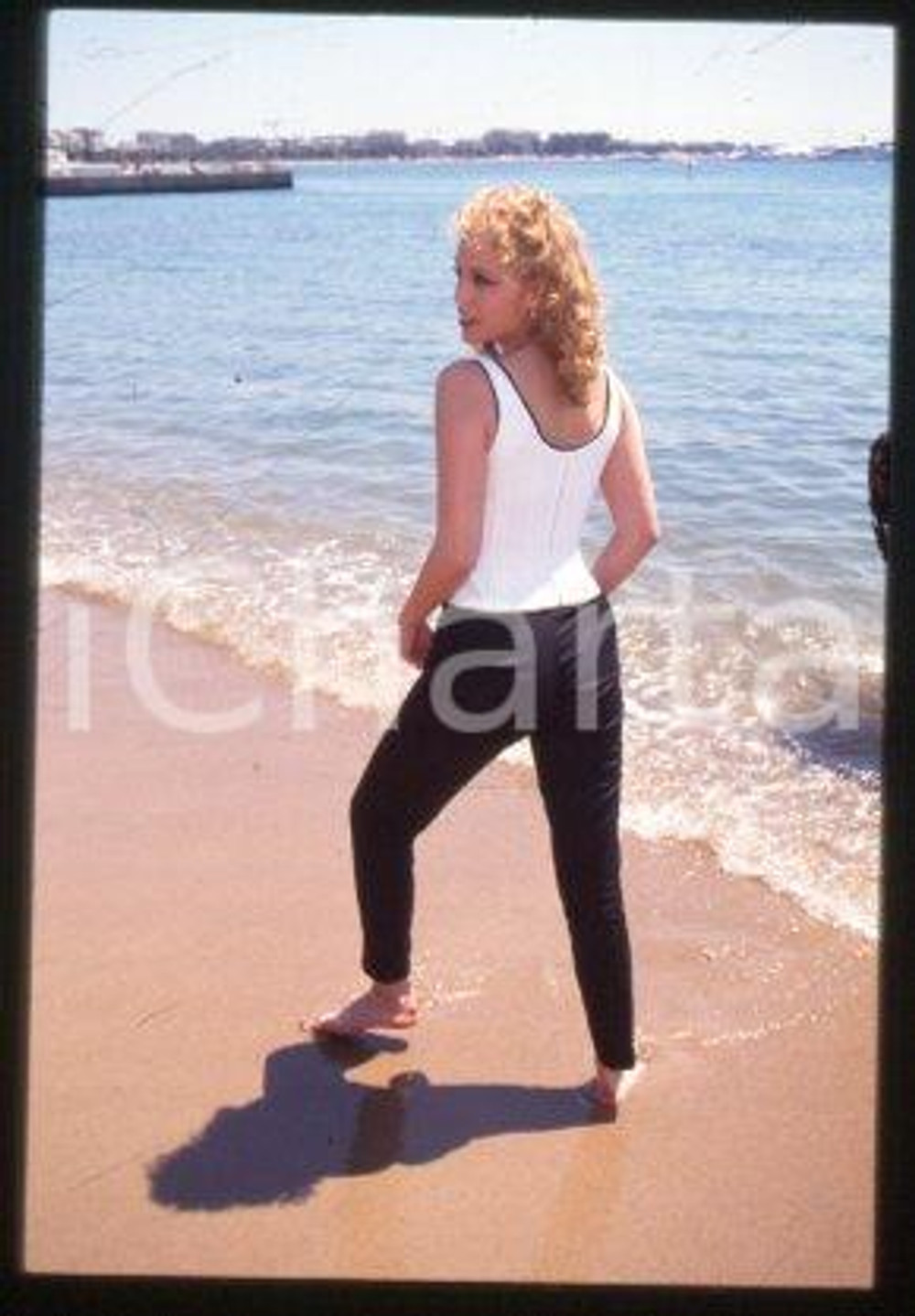 35mm vintage slide* 1995 CANNES Film Festival "SHOWGIRLS" Elizabeth BERKLEY (4)