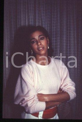 35mm vintage slide* 1986 ca USA American singer and actress Irene CARA (2)