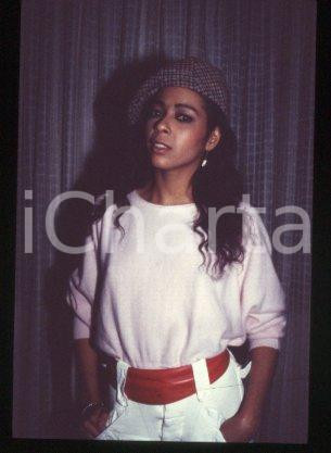35mm vintage slide* 1986 ca USA American singer and actress Irene CARA (3)