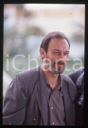 35mm vintage slide* 1991 ca CANNES Film Festival Russian actor Oleg YANKOVSKY 1