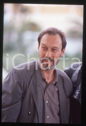 35mm vintage slide* 1991 ca CANNES Film Festival Russian actor Oleg YANKOVSKY 2