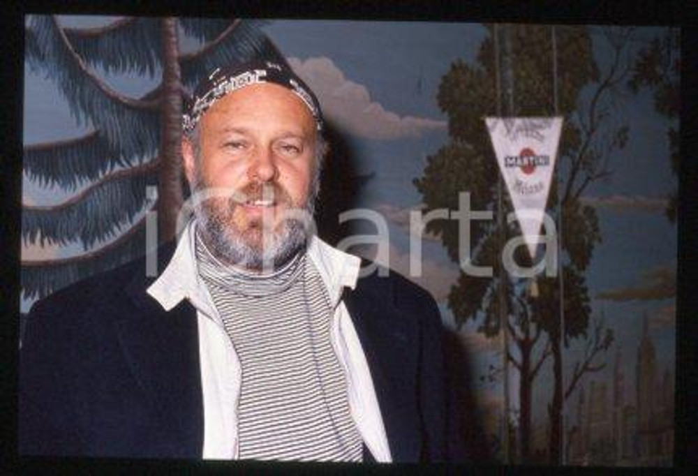35mm vintage slide* 1987 ca ITALY American photographer Bruce WEBER Portrait (1)