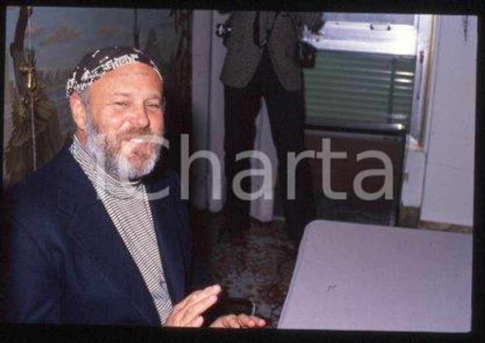 35mm vintage slide* 1987 ca ITALY American photographer Bruce WEBER Portrait 25