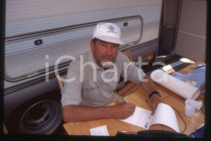 35mm vintage slide* 1990 ca ITALY Skipper & sports commentator Cino RICCI (7)