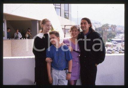 35mm vintage slide* 1989 CANNES Festival Agustí VILLARONGA & Lisa GERRARD (46)