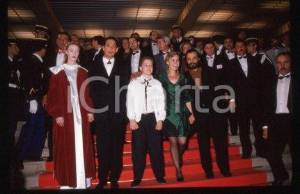 35mm vintage slide* 1989 CANNES Festival Agustí VILLARONGA & Lisa GERRARD (51)
