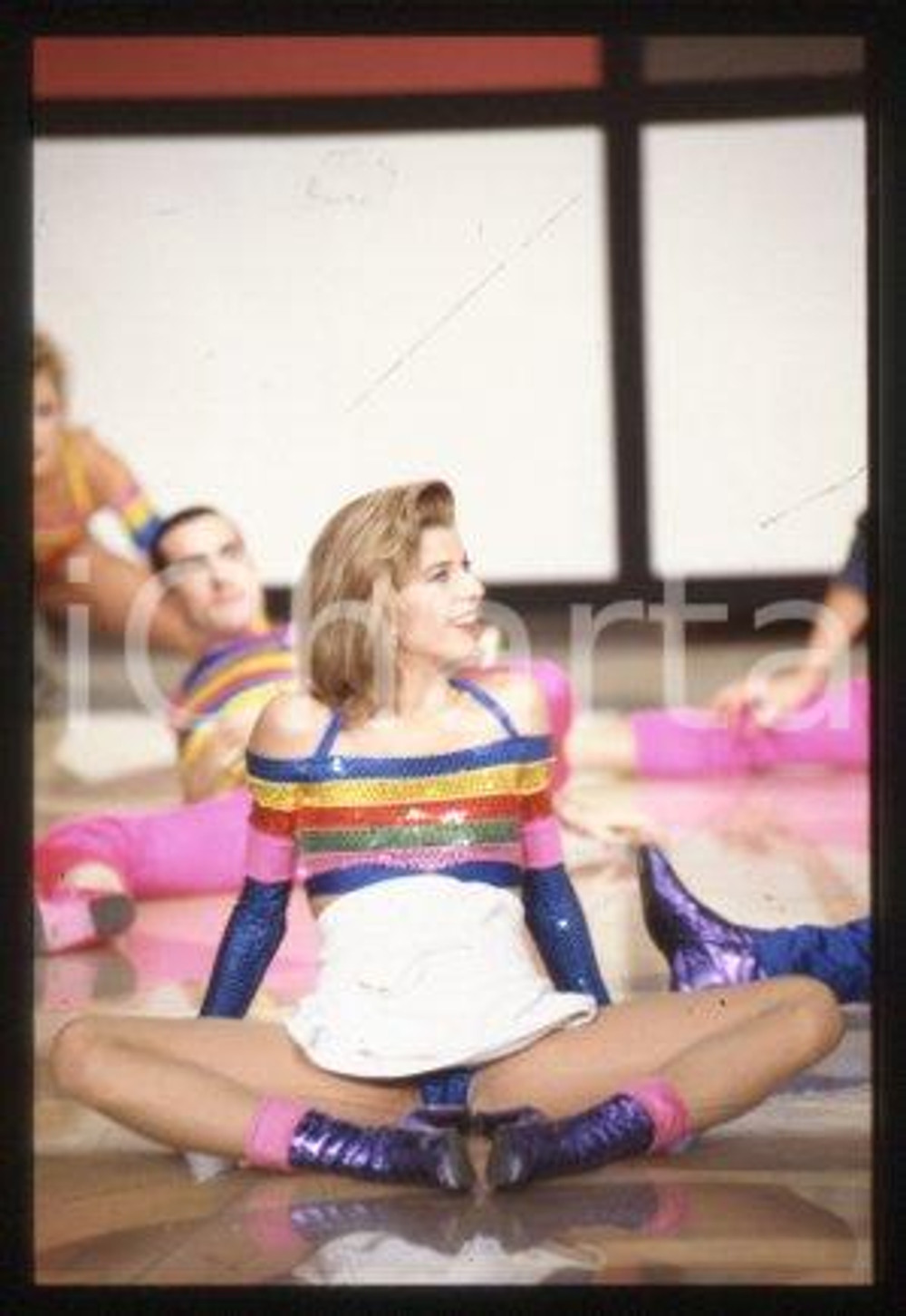 35mm vintage slide* 1991 FANTASTICO 12 Denis BRAGATTO e Mia MOLINARI (3)
