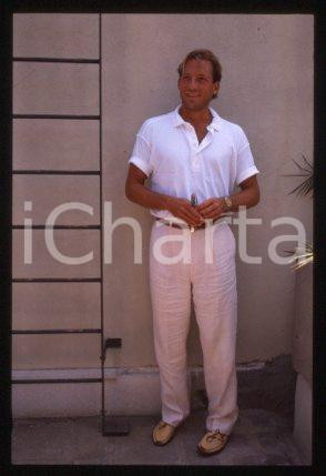 35mm vintage slide* 1989 ca CANNES Film Festival American actor Anthony PECK 10