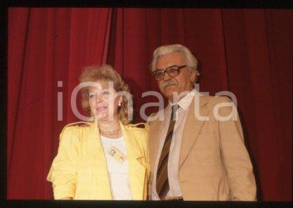 35mm vintage slide* 1986 CANNES Festival Sergei BONDARCHUK & Irina SKOBTSEVA(20)
