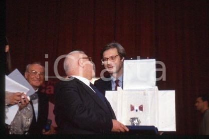 35mm vintage slide* 1993 VENEZIA Campiello Raffaele CROVI & Vittorio SGARBI (18)