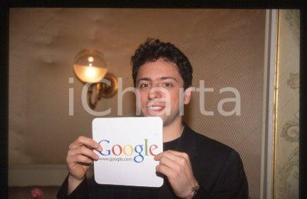 35mm vintage slide* 1999 ca MILAN Portrait of co-founder Google Sergey BRIN (5)