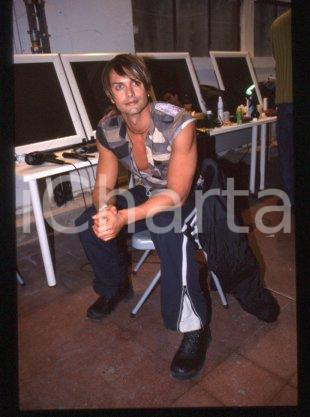 35mm vintage slide* 1997 ca MILAN Swedish model & actor Marcus SCHENKENBERG (4)