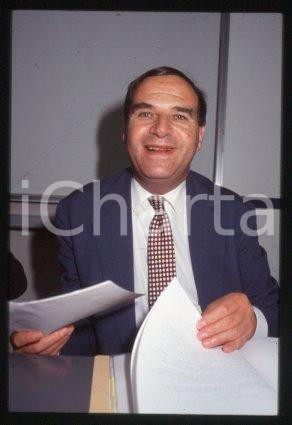 35mm vintage slide* 1995 ca MILAN European Commissioner Leon BRITTAN (28)