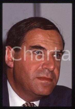 35mm vintage slide* 1995 ca MILAN European Commissioner Leon BRITTAN (31)