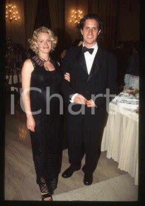 35mm vintage slide* 1997 CINEMA actress Elisabeth SHUE & Davis GUGGENHEIM (14)