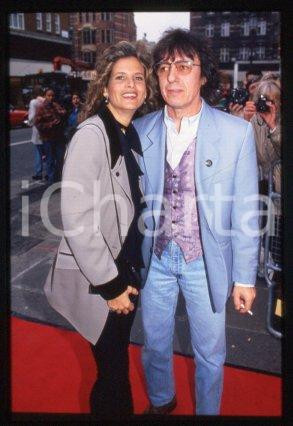 35mm vintage slide* 1989 ca MUSIC Bill WYMAN and Suzanne ACCOSTA (2)