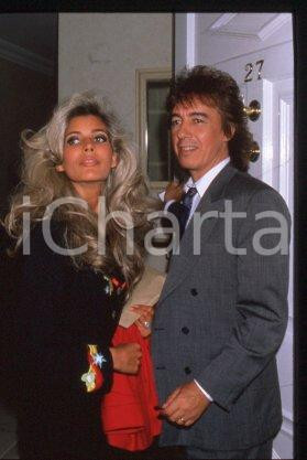 35mm vintage slide* 1989 ca MUSIC Bill WYMAN and Mandy SMITH (3)