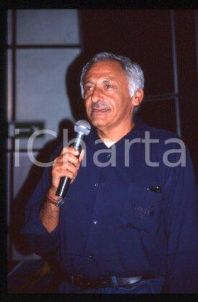 35mm vintage slide* 1990 ca ITALY Record producer writer Giulio RAPETTI MOGOL 3