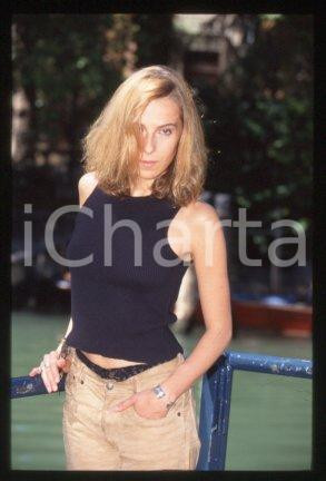 35mm vintage slide* 1997 VENICE Festival French singer & actress Maïdi ROTH (10)