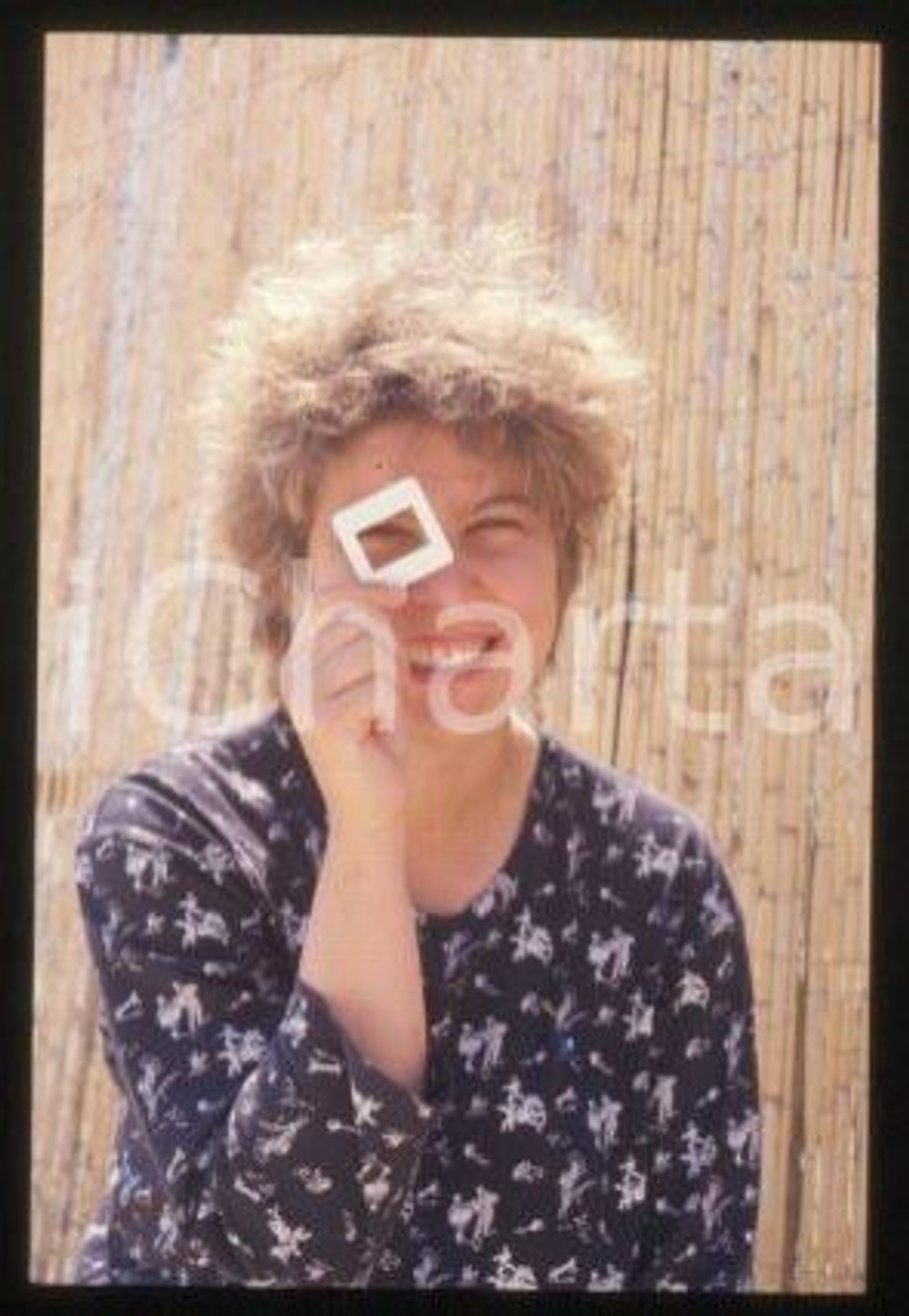 35mm vintage slide* 1990 ca ITALIA CINEMA Fiorella INFASCELLI Ritratto regista 5