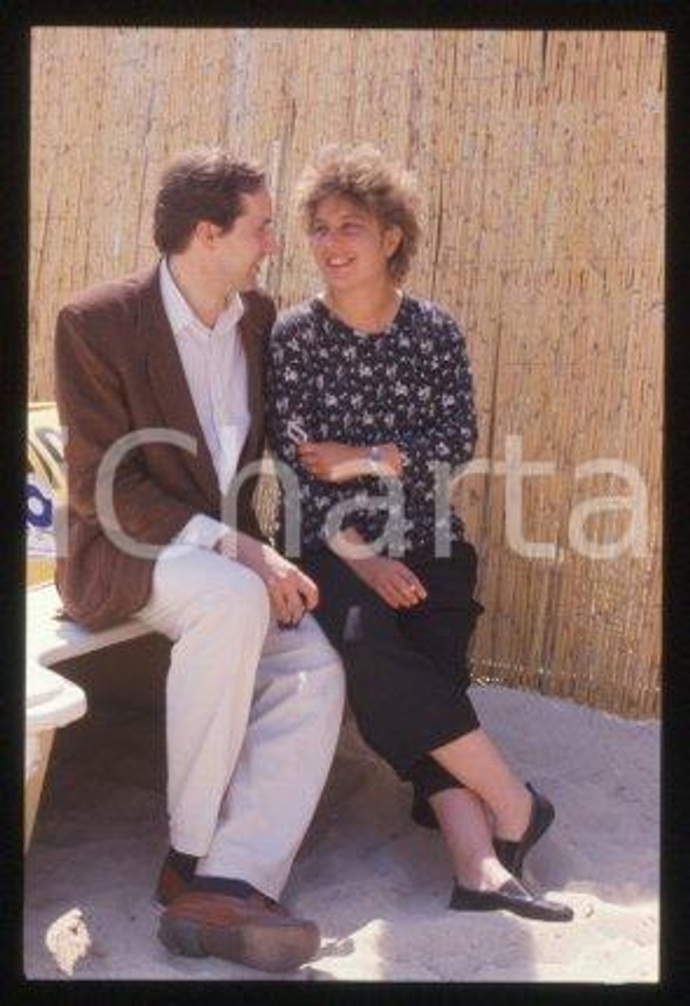 35mm vintage slide* 1990 ca ITALIA Fiorella INFASCELLI & Vanni RICOTTINI (33)