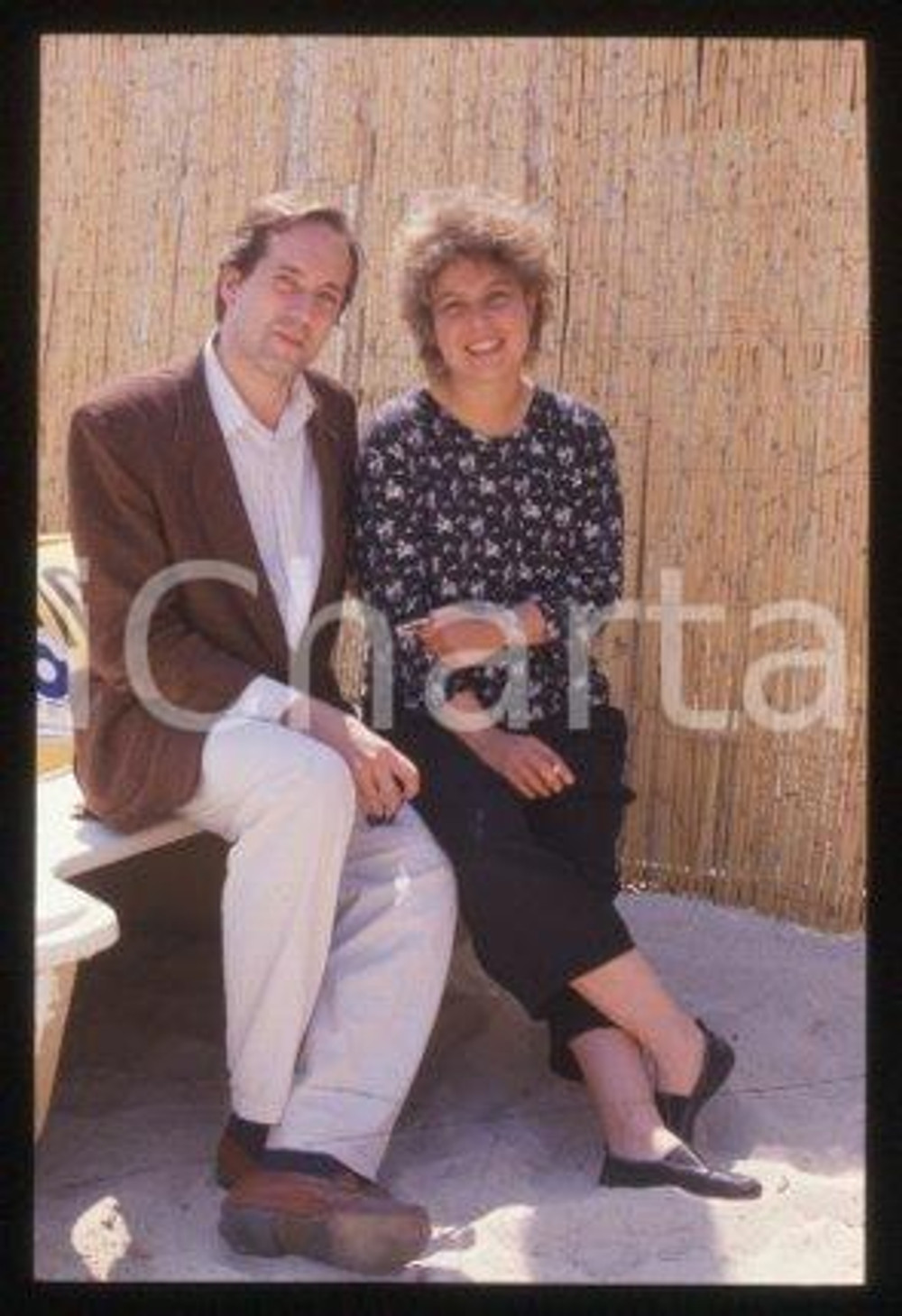35mm vintage slide* 1990 ca ITALIA Fiorella INFASCELLI & Vanni RICOTTINI (34)