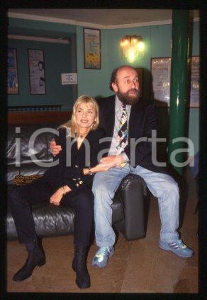 35mm vintage slide* 1988 ca ITALY Alessandra CARELLA and Enrico BERUSCHI (37)