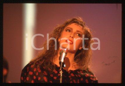 35mm vintage slide* 1986 ca ITALY Portrait of a singer Anna BUSSOTTI (13)