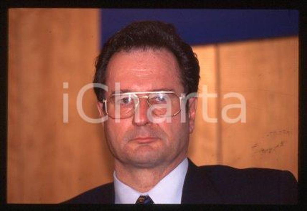 35mm vintage slide* 1992 ca GERMANY Minister of Foreign affairs Klaus KINKEL (1)